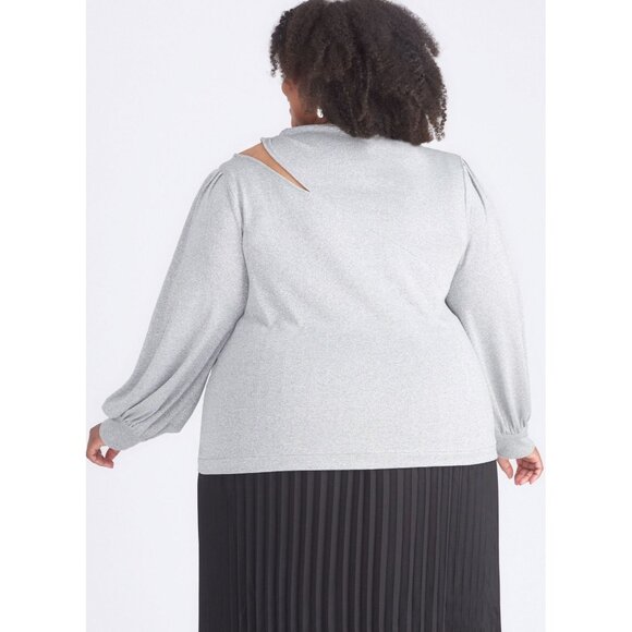 Simplicity Sewing Pattern S9680 Womens Asymmetrical Top Sizes Plus 20W-28W Easy - Picture 4 of 7